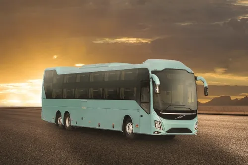 Luxury bus interior